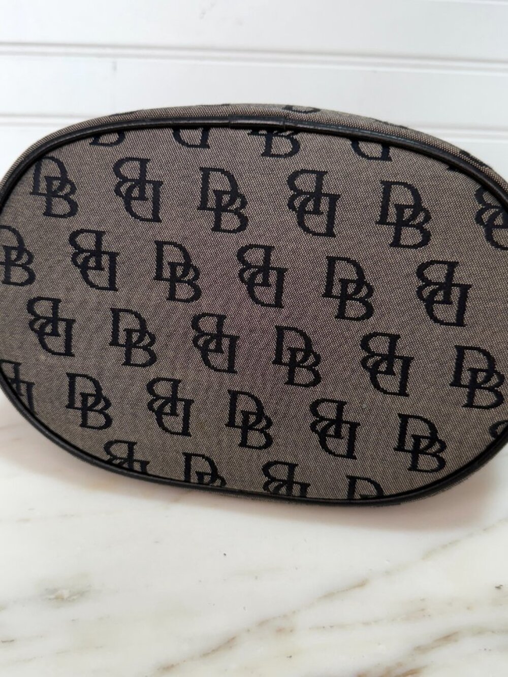 Dooney & Bourke DB Monogram Y2K Bucket Mini Shoulder Bag w Tag - Picture 14 of 14